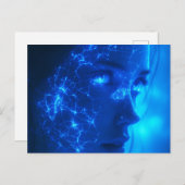 Neon Dreams Postkarte (Vorne/Hinten)