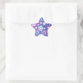 Neon Dreamy Stars Stickers (Tasche)