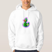 Neon Duck Design Hoodie (Vorderseite)
