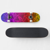 Neon Echo Triangle Pile Skateboard (Horizontal)