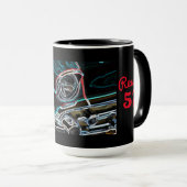 Neon Effect Revin' 57 Driving the Classics - Tasse (VorderseiteRechts)
