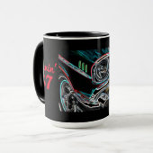 Neon Effect Revin' 57 Driving the Classics - Tasse (Vorderseite Links)