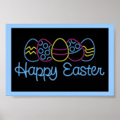 Neon Eggs - Poster (Vorne)