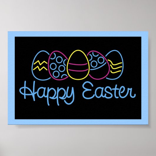 Neon Eggs - Poster (Vorne)