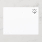 Neon-Elch-Postkartenset mit 10 Karten (Rückseite)
