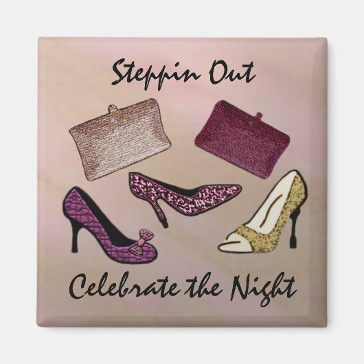 Neon Electric Steppin Out Magnet (Vorne)