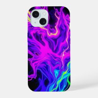 Neon-Elektro-Fluid-Flammen-Handyhülle