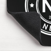 Neon Element Black Mouse Pad Mousepad (Ecke)