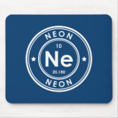 Neon Element Blue Mouse Pad Mousepad (Vorne)