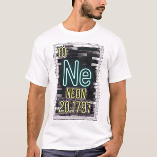 Neon-Element-Chemie Periodensystem Ne T-Shirt