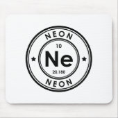 Neon Element Mouse Pad Mousepad (Vorne)