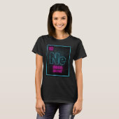 Neon Element of the Chemistry Periodic Table for S T-Shirt (Vorne ganz)
