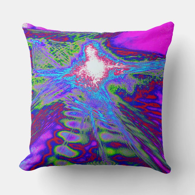 Neon Energy Pillow Kissen (Vorderseite)