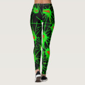 Neon Energy Web Leggings (Rückseite)