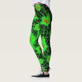 Neon Energy Web Leggings (Links)