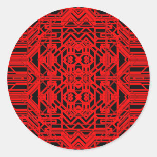 Neon Eon 12 Runder Aufkleber