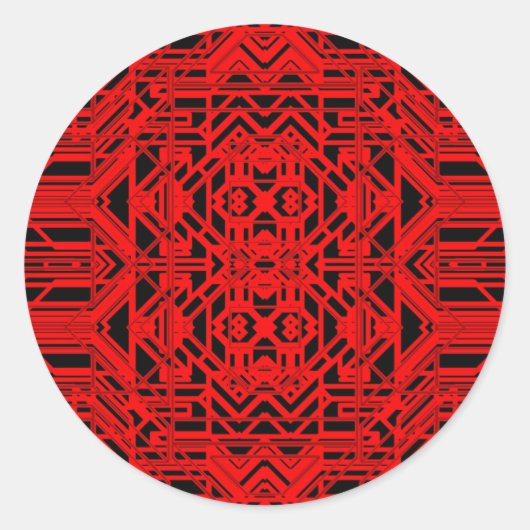 Neon Eon 12 Runder Aufkleber (Vorderseite)