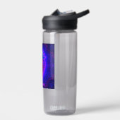 Neon-Erdbeere lebendige Optik Wasserflasche Trinkflasche (Links)