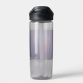 Neon-Erdbeere lebendige Optik Wasserflasche Trinkflasche (Rückseite)