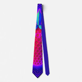 Neon-Erdbeere lebendiger Look-Tie Krawatte