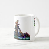 Neon-Ernte-Vogelscheuche Vektra Shift Kaffeetasse (VorderseiteRechts)