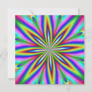 Neon-Explosion Einladung