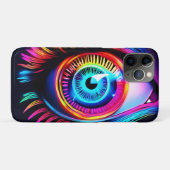 Neon Eye Dream Case-Mate iPhone Hülle (Rückseite (Horizontal))