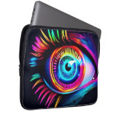 Neon Eye Dream Laptopschutzhülle (Vorne Rechts)
