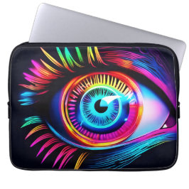 Neon Eye Dream Laptopschutzhülle