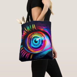 Neon Eye Dream Tasche