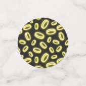 Neon Falling Gold Konfetti (Klein Vorderseite)