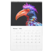 Neon Fantasy Creatures – 2026 Calendar Kalender (Feb 2026)