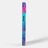 Neon Fantasy Floral Portrait Case-Mate iPhone Hülle (Rückseite / Rechts)