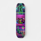 Neon Fantasy Skateboard (Vorne)