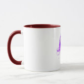 Neon-Feder-Glow-Kaffeetasse Tasse (Links)