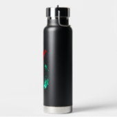 Neon-Feder-Glow-Wasserflasche Trinkflasche (Links)