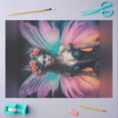 Neon Festival Summer Fairy Decoupage Seidenpapier (Basteln)