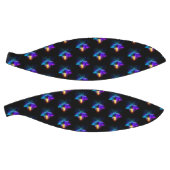 Neon Firefly auf schwarz Basketball (Panele)