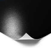 Neon Firefly auf schwarz Fotodruck (Ecke)