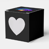 Neon Firefly auf schwarz Geschenkschachtel (Vorderseite)