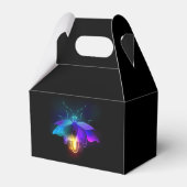 Neon Firefly auf schwarz Geschenkschachtel (Rückseite)