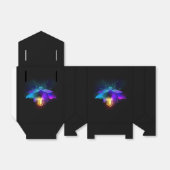 Neon Firefly auf schwarz Geschenkschachtel (Ungefaltet)