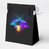 Neon Firefly auf schwarz Geschenkschachtel (Rückseite)