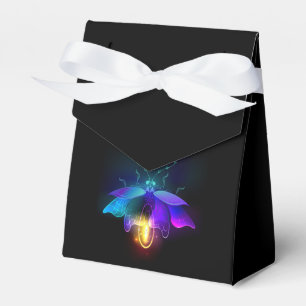 Neon Firefly auf schwarz Geschenkschachtel