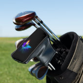 Neon Firefly auf schwarz Golf Headcover (In Situ)
