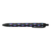 Neon Firefly auf schwarz Kugelschreiber (Unterseite)