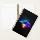 Neon Firefly auf schwarz Planer (Anzeige)