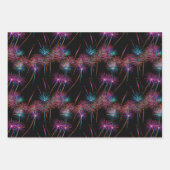 Neon Fireworks Geschenkpapier Set (Vorderseite 2)