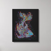 Neon Fish Leinwanddruck (Vorderseite)