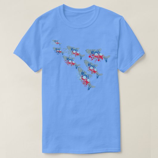 Neon Fish T-Shirt (Design vorne)